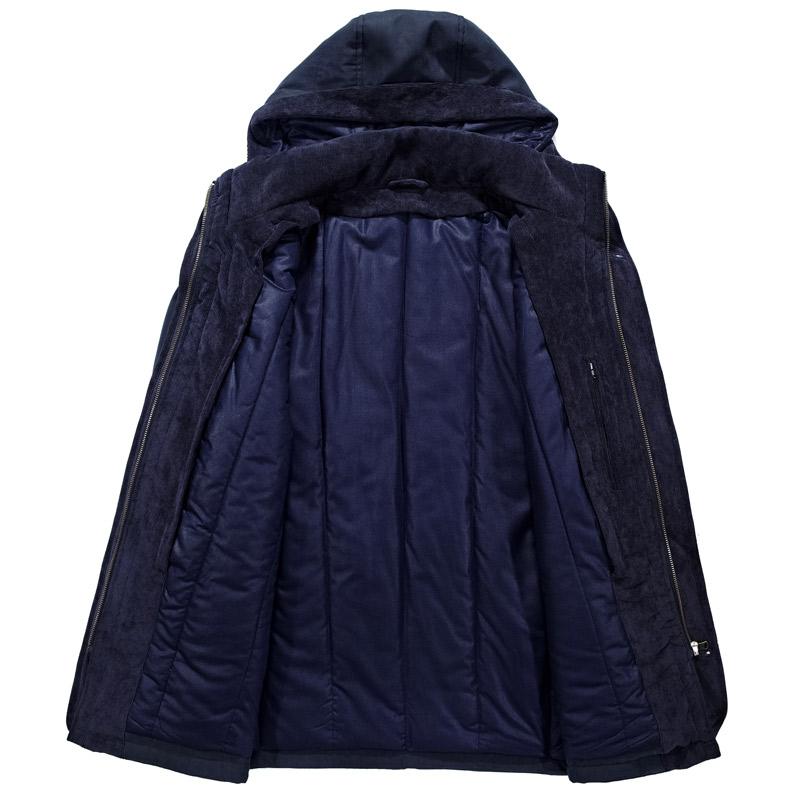 West Louis™ Men Warm Heavy Wool Parka afbeelding 8