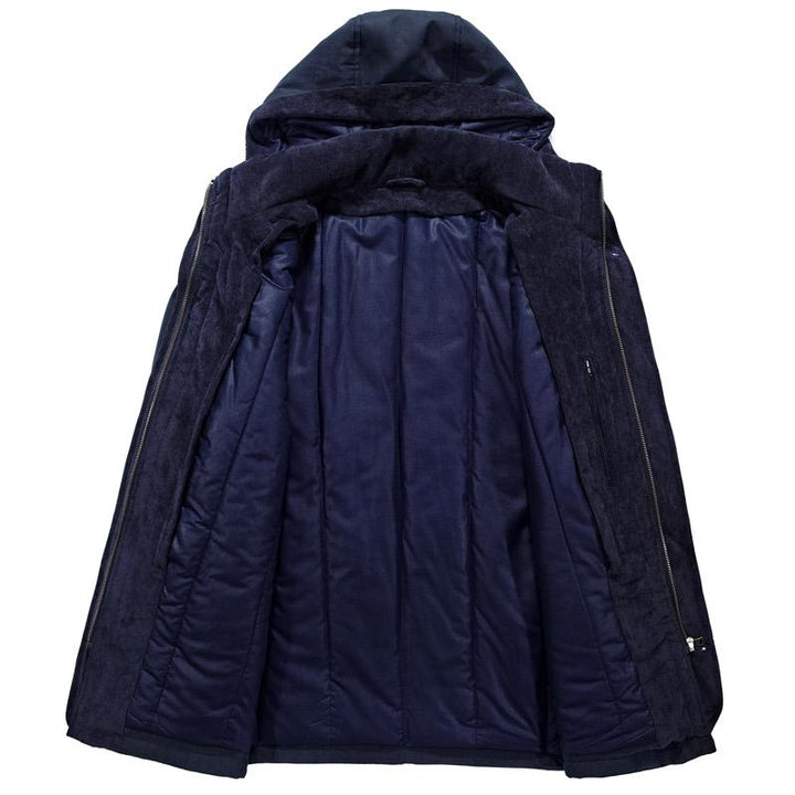 West Louis™ Men Warm Heavy Wool Parka afbeelding 8
