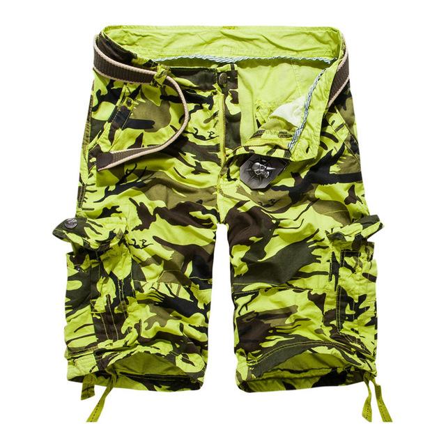 West Louis™ Camouflage Cotton Cargo Shorts afbeelding 5