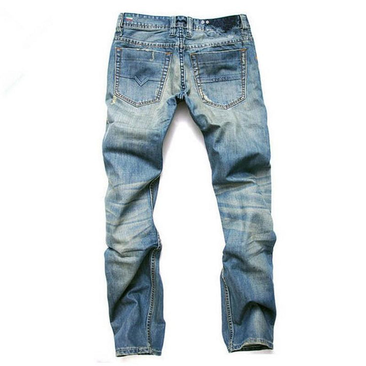 West Louis™ Famous Designer Cotton Jeans afbeelding 3