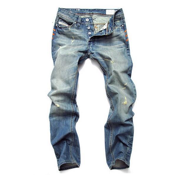 West Louis™ Famous Designer Cotton Jeans afbeelding 2