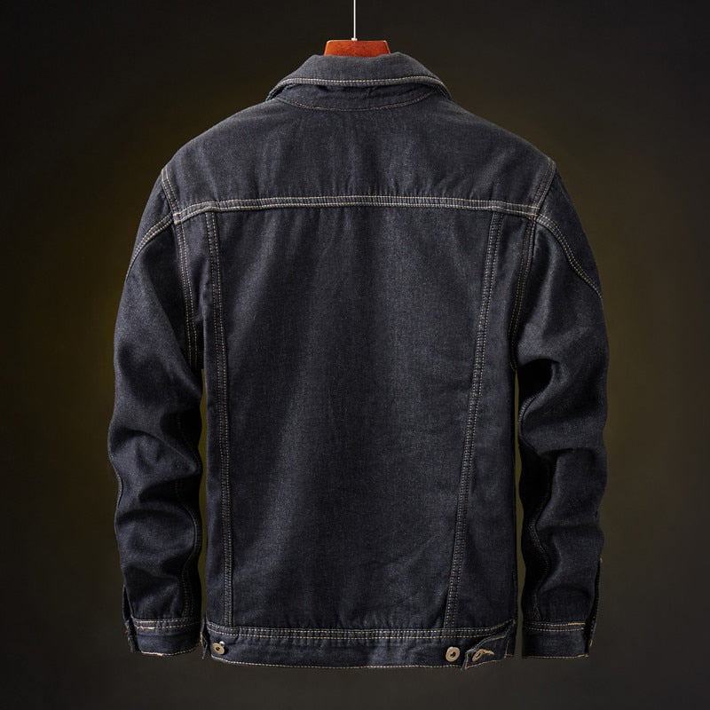 West Louis™ Cowboy Fleece Denim Jacket afbeelding 3