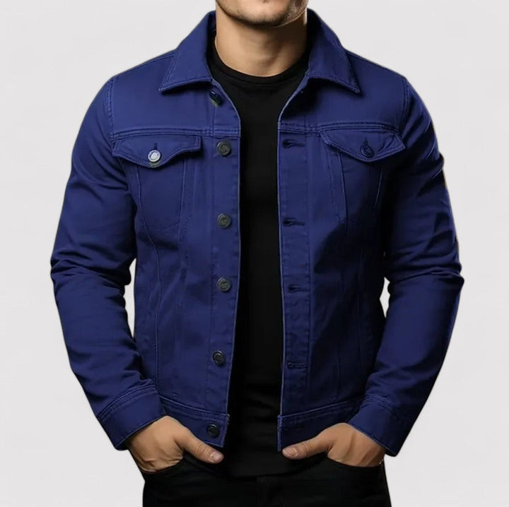 Ancien | Lightweight comfortable Men's Denim Jacket afbeelding 3