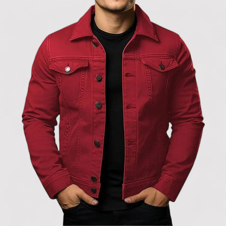 Ancien | Lightweight comfortable Men's Denim Jacket afbeelding 4