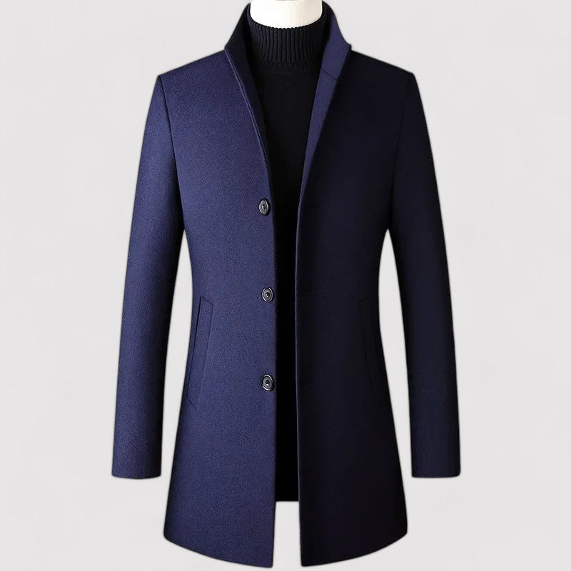 Ancien | Men's Casual Wool Coat afbeelding 1